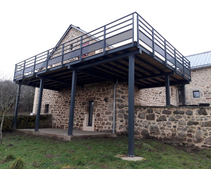 création d’un espace extérieur