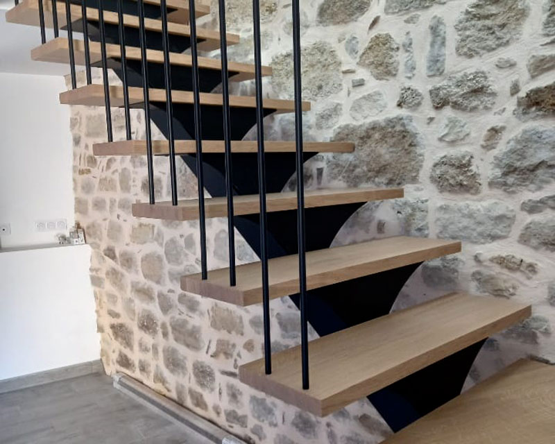 mélange bois et métal