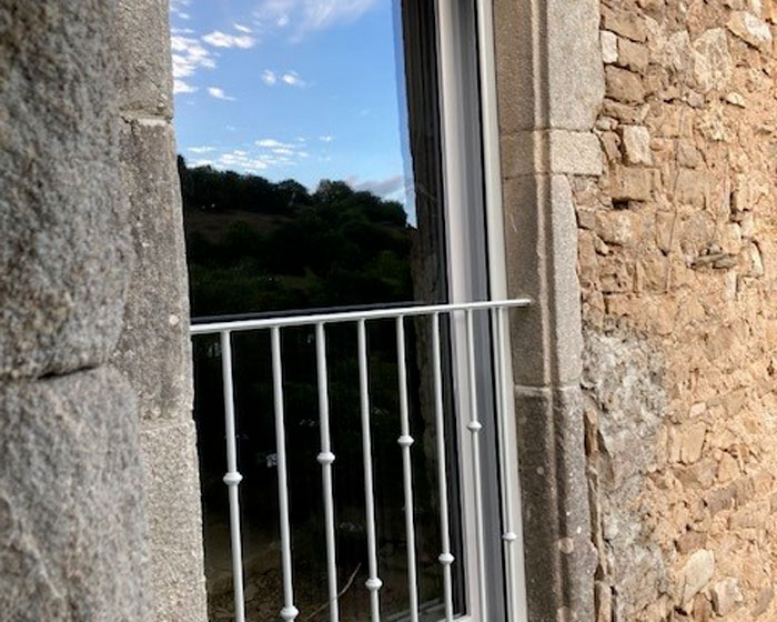 sécurisation d’une ouverture avec vue dégagée