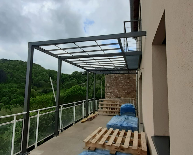 aménagement extérieur en serrurerie