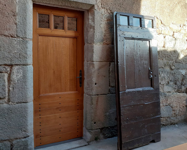 remplacement dans le style de la maison